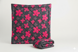 Navy-Pink King Size Comforter