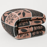 Terracotta Botanical King Size Comforter