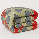 Khaki Pattern  King Size Comforter
