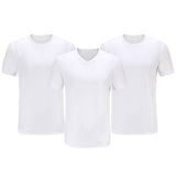 3 PC's White T-Shirts