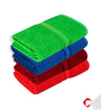 4 Pcs Color Bath Towel
