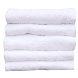 5 PCS White Baby Towel
