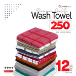 12 Pcs Wash Towel