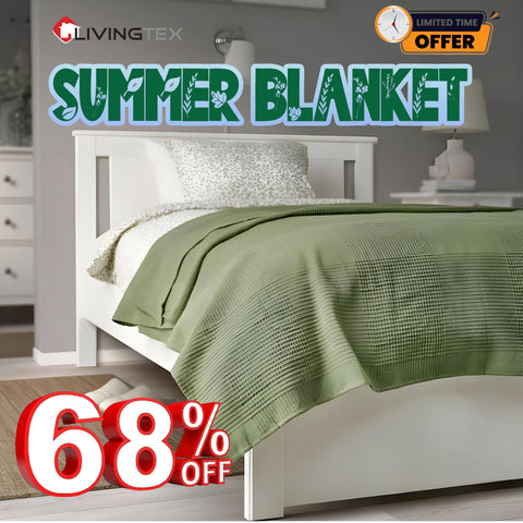 LIVINGTEX SUMMER BLANKET (Free Size AC Katha)