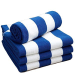 Bath Sheet  ( Blue Stripe )