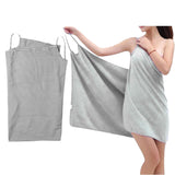 Bath Towel Wrap (Grey)