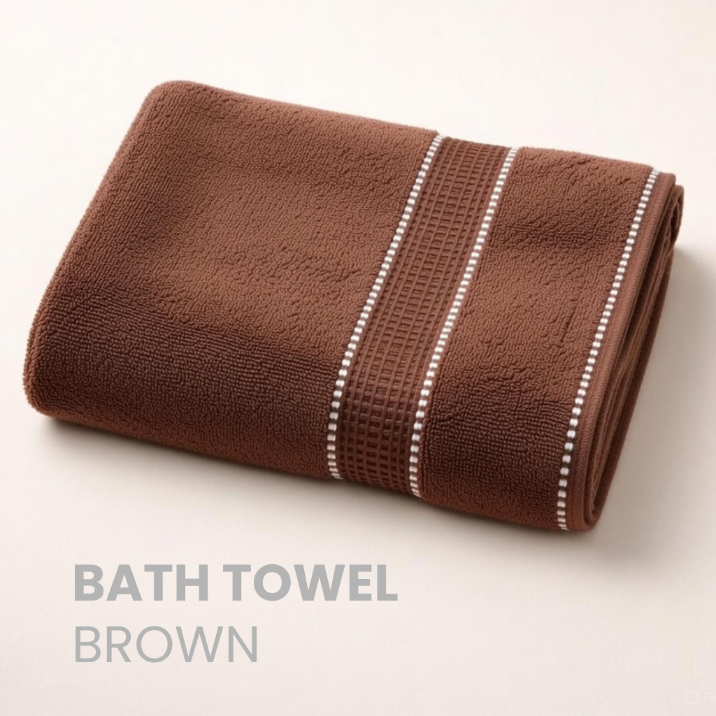 Bath Towel Brown 70 X 140 CM