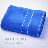 Bath Towel Royal Blue 70 X 140 CM