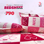 100% Cotton King Size Bedsheet (𝐍𝐄𝐖 𝐀𝐑𝐑𝐈𝐕𝐀𝐋)