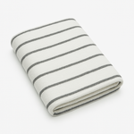 Luxury Bath Towel ( Grey Stripe )