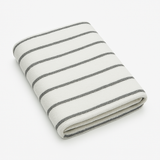 Luxury Bath Towel ( Grey Stripe )
