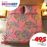 Regular Use King Size Cotton Bedsheet
