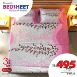 Regular Use King Size Cotton Bedsheet