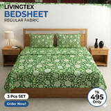 Regular Use King Size Cotton Bedsheet