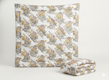 White Wildflower King Size Comforter