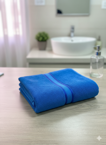 Royal Blue Bath Towel 70 X 140 CM