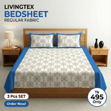 Regular Use King Size Cotton Bedsheet