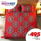 Regular Use King Size Cotton Bedsheet