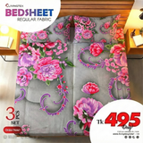 Regular Use King Size Cotton Bedsheet