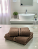 Brown Bath Towel 60 X 120 CM