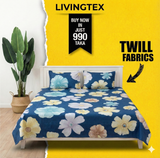 𝗠𝗶𝗱𝗻𝗶𝗴𝗵𝘁 𝗖𝗼𝘀𝗺𝗼𝘀 𝐊𝐢𝐧𝐠 𝐒𝐢𝐳𝐞 𝐁𝐞𝐝𝐬𝐡𝐞𝐞𝐭 (Twill Cotton)