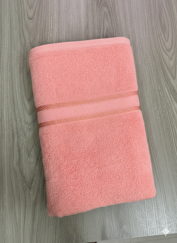 Peach Bath Towel 70 X 140 CM