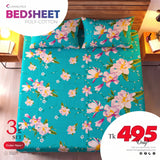Regular Use King Size Bedsheet (Poly-Cotton)