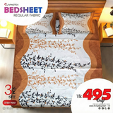 Regular Use King Size Cotton Bedsheet