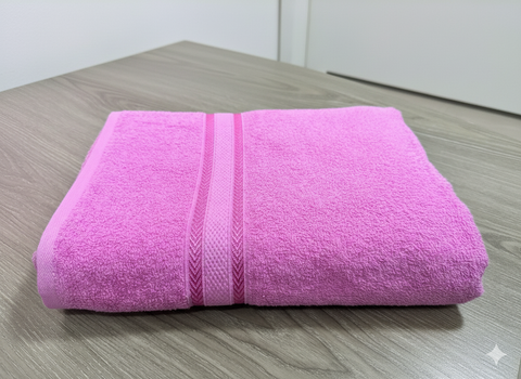 Light Peach Bath Towel 60 X 120 CM