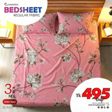Regular Use King Size Cotton Bedsheet