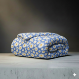 Daisy Chain Blue Comforter