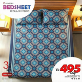 Regular Use King Size Cotton Bedsheet
