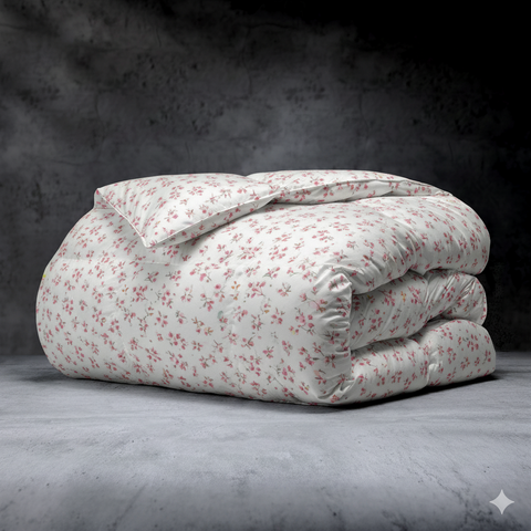 Scarlet White King Size Comforter