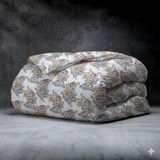 White Wildflower King Size Comforter