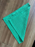 Green Face Towel (12 x 12 Inch)