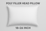 Poly Filler Head Pillow 18″x 26″
