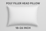 Poly Filler Head Pillow 18″x 26″