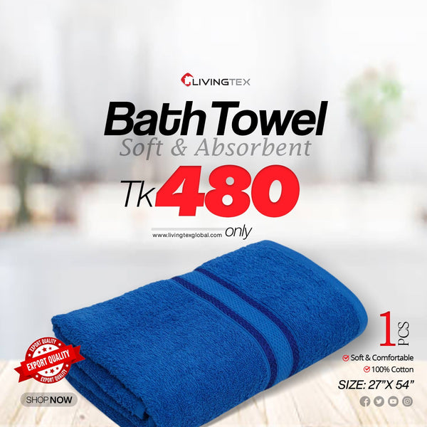 Bath Towel Bath Towel -Livingtex