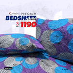 100% Cotton King Size Luxurious Bedsheet (𝐏𝐫𝐞𝐦𝐢𝐮𝐦 𝐀𝐝𝐝𝐢𝐭𝐢𝐨𝐧)