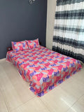 100% Cotton King Size Luxurious Bedsheet (𝐏𝐫𝐞𝐦𝐢𝐮𝐦 𝐀𝐝𝐝𝐢𝐭𝐢𝐨𝐧)