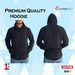 Solid Color Pullover Hoodie Set (4 Pcs)