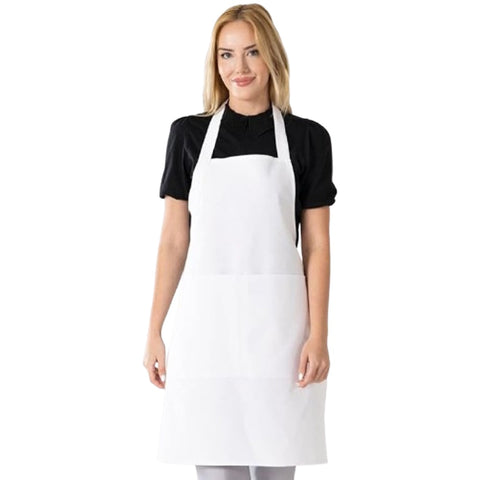 White Kitchen Apron