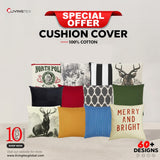 10 Pcs Decorative Assorted Cushion Cover