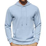 Solid Color Pullover Hoodie