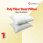 Poly Filler Head Pillow 18″x 26″ (1 Pcs)