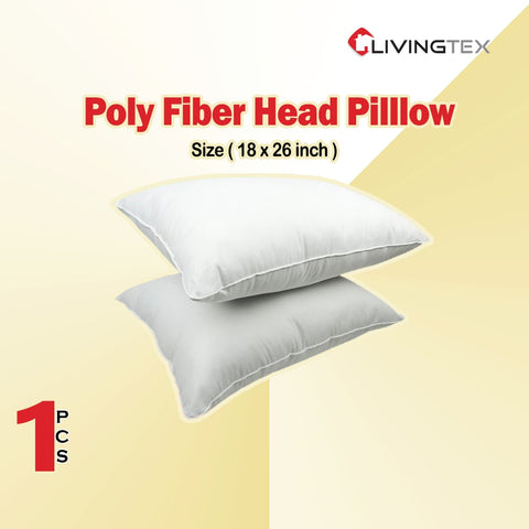 Poly Filler Head Pillow 18″x 26″ (1 Pcs)