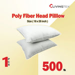 Poly Filler Head Pillow 18″x 26″ (1 Pcs)