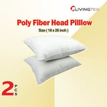 Poly Filler HEAD PILLOW 18″X 26″ (2 Pcs)