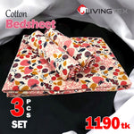 King Size Bedsheet (3 Pcs Set)