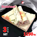 King Size Bedsheet (3 Pcs Set)